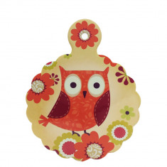 Suport pentru vase fierbinti Owl, ceramica, baza anti-alunecare, 23x18 cm foto