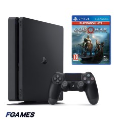 Consola Sony Playstation 4 Slim Ps4 500gb + Controller + God Of War PlayStation 4, Second-Hand
