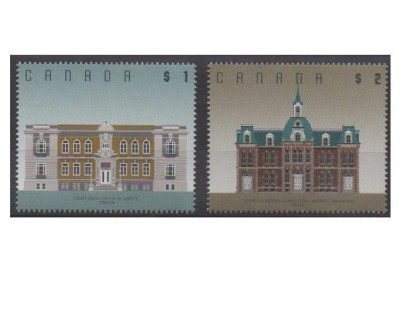 Canada 1994 - Arhitectura, uzuale, serie neuzata foto