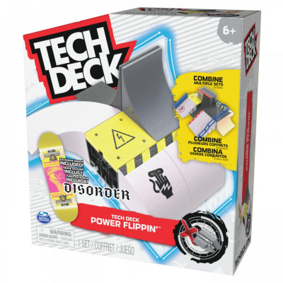 Tech Deck Pachet Xconnect Fingerboard Power Flippin foto