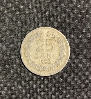 25 bani 1952 RPR foto