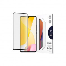 Folie Sticla pentru Xiaomi 12 Lite Dux Ducis Tempered Glass Negru