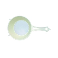 Strecuratoare de Plastic Galbena Pal, Diametru 19 cm, Strecuratoare Plastic, Strecuratoare Paste, Strecuratoare Lapte, Strecuratoare Multifunctionala, foto