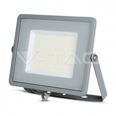 Proiector Led Smd 100W Cip Samsung Slim Gri 6400K 120LM/W Cod 771 060421-13