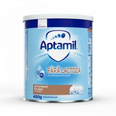 Lapte de inceput de la nastere fara lactoza, 400g, Aptamil