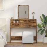 vidaXL Masă de toaletă Lemn Vechi 100 x 41 x 140 cm Lemn compozit