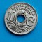 10 Centimes 1937 Franta-AUNC-UNC