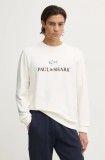 Paul&amp;Shark bluza barbati, culoarea alb, cu imprimeu, 14311817
