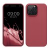 Husa Kwmobile pentru Apple iPhone 14 Pro Max, Roz inchis, Silicon, KWM000016NL041C, Carcasa