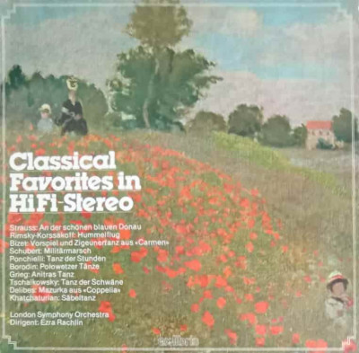 Disc vinil, LP. Classical Favorites In HiFi-Stereo-London Symphony Orchestra, Ezra Rachlin foto