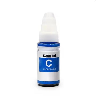 Cerneala compatibila Canon GI46 Cyan tip pigment, flacon cu picurator, 140 ml foto