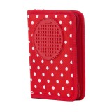 Piornik scolar PIXIE CREW, rosu, cu panou creativ, dimensiuni 19x14,5x2,7cm, set cu 69 pixeli