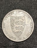 Moneda 1/12 siling din Jersy Victoria lions scut