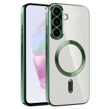Husa pentru samsung galaxy a36, atasare magnetica, magsafe, deep green
