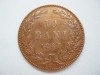 ROMANIA - 10 BANI 1867 WATT , CAROL I , L17.20
