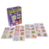 Puzzle educativ pentru copii de potrivire a formelor 30 piese cifre si animale 88690 CWT