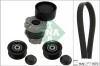 INA 529 0284 10 Set curea transmisie cu caneluri