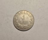1 leu 1874 Piesa Frumoasa