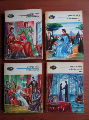 George Eliot - Middlemarch 4 volume (1977) foto