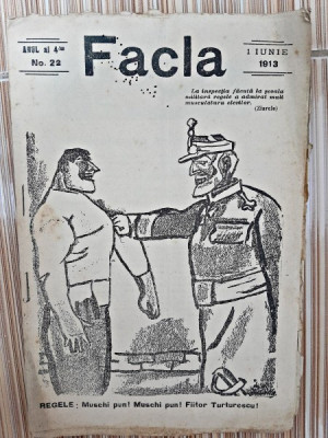 Revista Facla nr.22/1913 foto