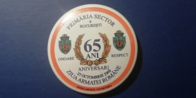 QW9 N2 4 - insigna - militar - Ziua Armatei Romane - 2009 foto
