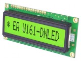 Display LCD alfanumeric 14x1 - 80x36mm 6,56mm 5VDC