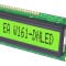Display LCD alfanumeric 14x1 - 80x36mm 6,56mm 5VDC