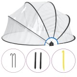 Cumpara ieftin Cupola pentru piscina, 315x158 cm, PVC, rotund