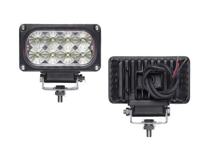 Proiector de lucru 9-32V; 40W; 3200 lm; clasa protectie IP68; dreptunghiular; cu suport; 8xLED, 1 buc. foto