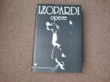 GIACOMO LEOPARDI - OPERE EDITIE DE LUX (1999, editie cartonata)