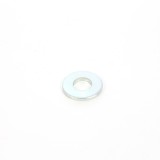 Saiba plata din otel zincat alb, DIN522C, M6 x 20 x 1 mm