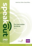 Speakout A2+ Pre Intermediate 2nd Edition Workbook with Key - Paperback brosat - Antonia Clare, JJ Wilson, Stephanie Dimond-Bayir - Pearson