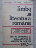 LIMBA SI LITERATURA ROMANA PENTRU EXAMENELE DE BACALAUREAT SI DE ADMITERE IN FACULTATI-CONSTANTA BARBOI, SI-336134