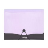 Mapa Strigo A4 cu 13 compartimente, elastic si clips