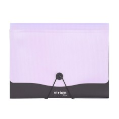 Mapa Strigo A4 cu 13 compartimente, elastic si clips