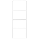 Cumpara ieftin Usa glisanta, alb, 76x205 cm, sticla mata ESG si aluminiu