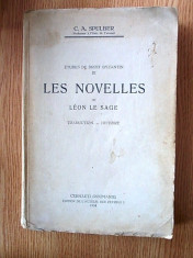 ETUDES DE DROIT BYZANTIN/ LES NOVELLES DE LEON DE SAGE- SPULBER/CERNAUTI/1934 foto