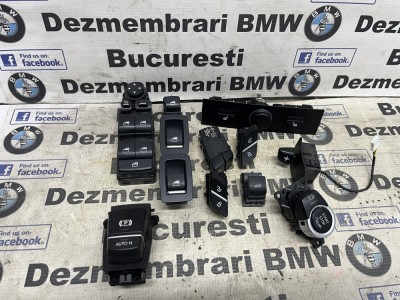 Consola geamuri buton start-stop frana de mana geam BMW X5 X6 F15 F16 foto