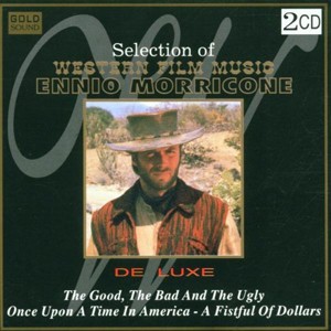 CD 2xCD Ennio Morricone &amp;lrm;&amp;ndash; Selection Of Western Film Music (-VG) foto