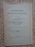 Expeditia Antartica Belgiana - Emil Racovita, 1901, Socecu, Geografie, Carte Veche