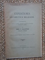 EXPEDITIUNEA ANTARCTICA BELGIANA - EMIL G. RACOVITA