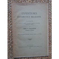 EXPEDITIUNEA ANTARCTICA BELGIANA - EMIL G. RACOVITA