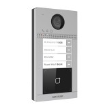 Panou exterior videointerfon TCP/IP pentru 4 familii&#039;Wi-Fi 2.4GHz&#039;control acces integrat - HIKVISION DS-KV8413-WME1 SafetyGuard Surveillance