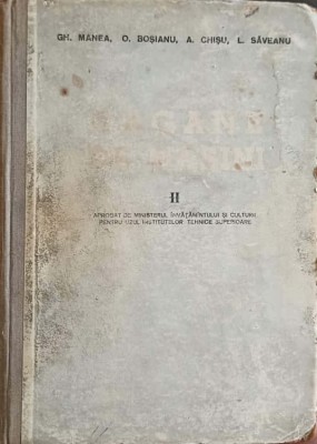 ORGANE DE MASINI VOL.2-GH. MANEA, O. BOSIANU, A. CHISU, L. SAVEANU-255310 foto