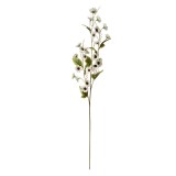 Cumpara ieftin Set 3 flori artificiale albe verzi 25x6x107 cm