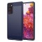 Husa pentru Samsung Galaxy S20 FE 2022 G781 / S20 FE 5G G781 / S20 FE G780, Techsuit, Carbon, Albastra