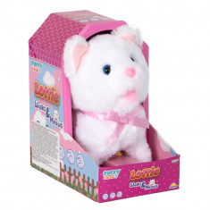 Jucarie de plus interactiva, pisicuta Lottie, Puffy Friends