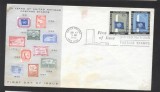 UN New York 1962 Dag Hammarskjold Mi.118-119 FDC UN.102