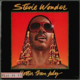 Cumpara ieftin Vinil LP Stevie Wonder - Hotter Than July (VG+) Editie Rara! Did I Hear You Say You Love Me, Rocket Love, Master Blaster, Happy Birthday