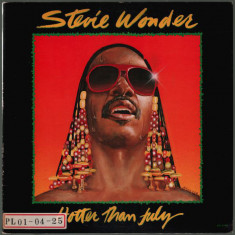 VINIL LP Stevie Wonder ‎– Hotter Than July (VG+)